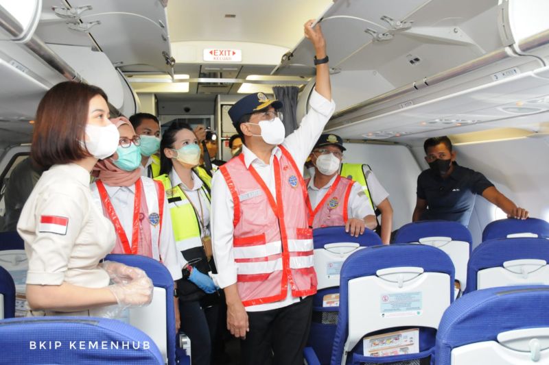 Inspeksi Bandara Soetta, Menhub apresiasi masyarakat mudik lebih awal