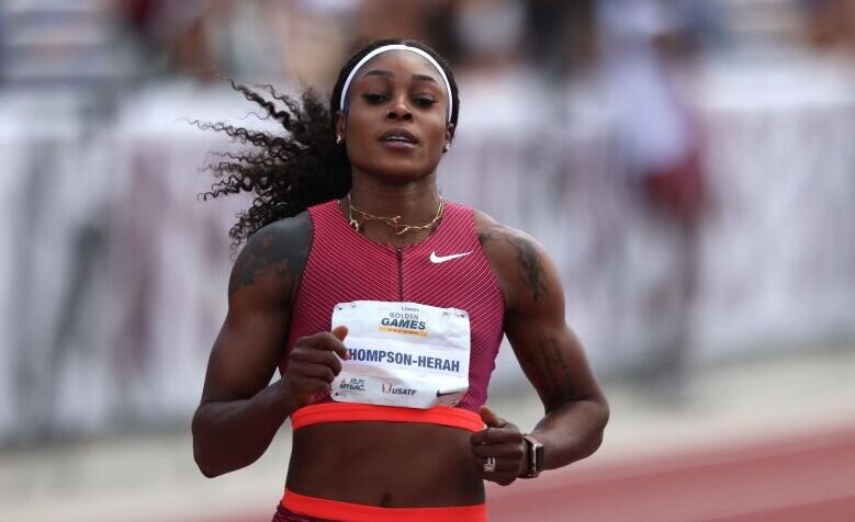 Elaine Thompson cetak rekor dunia sprint putri di Caliornia Elaine Thompson cetak rekor dunia sprint putri di Caliornia