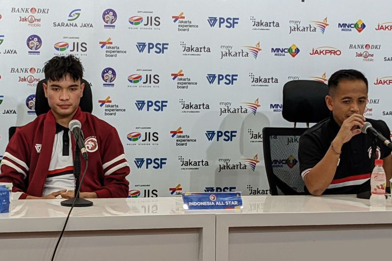 Pelatih Indonesia All Star apresiasi pemain usai imbangi Barcelona 0-0 Pelatih Indonesia All Star apresiasi pemain usai imbangi Barcelona 0-0