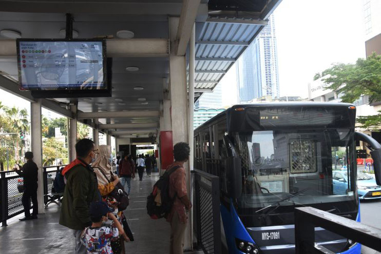 TransJakarta tak ubah rute dan beroperasi normal saat demo mahasiswa