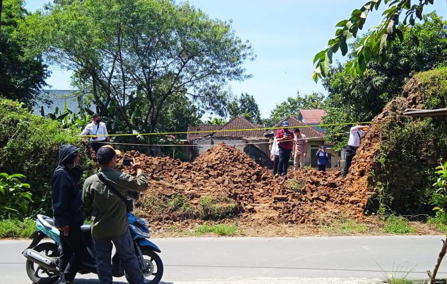 Rencana buat kost, pemilik tanah malah rusak benda cagar budaya