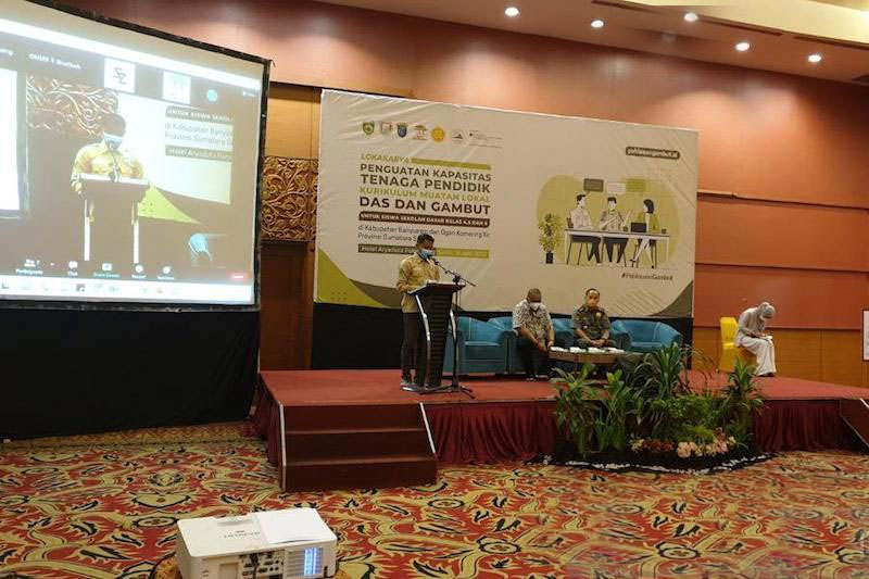 Pendidikan lingkungan gambut dan DAS masuk kurikulum muatan lokal SD