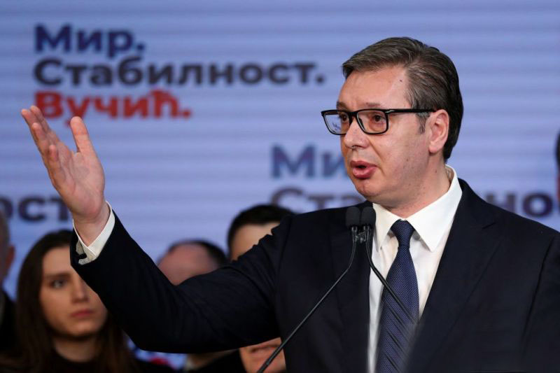 Presiden Serbia tuding Ukraina dan negara Uni Eropa buat ancaman palsu