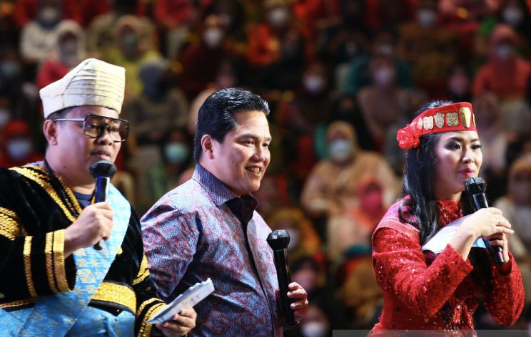 Survei Indikator Politik: Elektabilitas Erick Thohir naik signifikan Survei Indikator Politik: Elektabilitas Erick Thohir naik signifikan