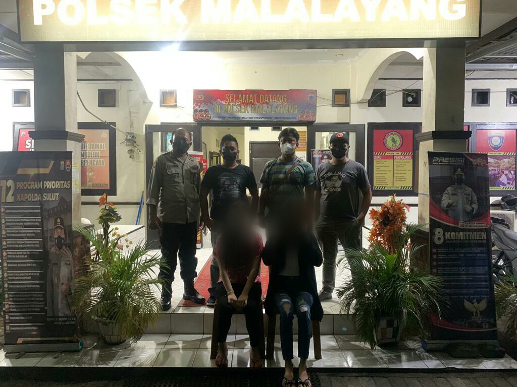 Tim Opsnal Polsek Malalayang amankan dua perempuan pelaku penganiayaan