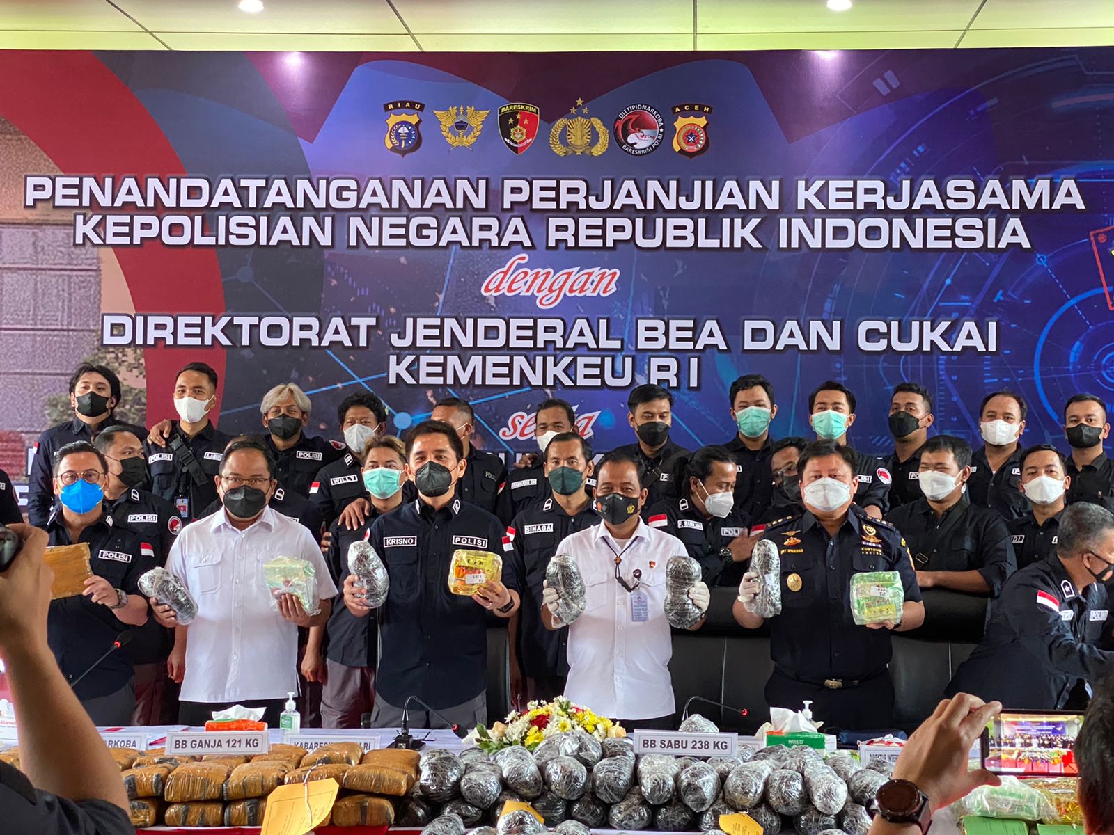 Polisi kembali gagalkan penyelundupan 169 kg sabu jaringan internasional Polisi kembali gagalkan penyelundupan 169 kg sabu jaringan internasional