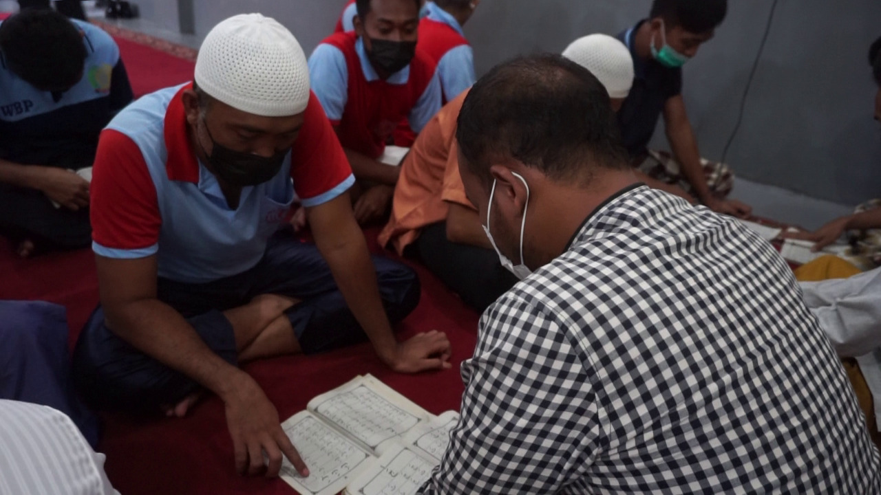 Warga binaan Lapas Boyolali antusias ikuti kegiatan Ramadan Warga binaan Lapas Boyolali antusias ikuti kegiatan Ramadan