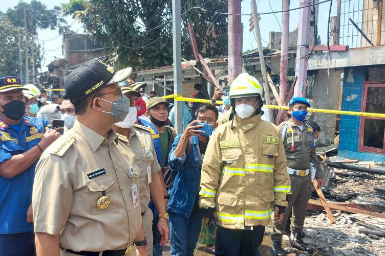 DKI janji bantu permodalan pedagang korban kebakaran Pasar Gembrong