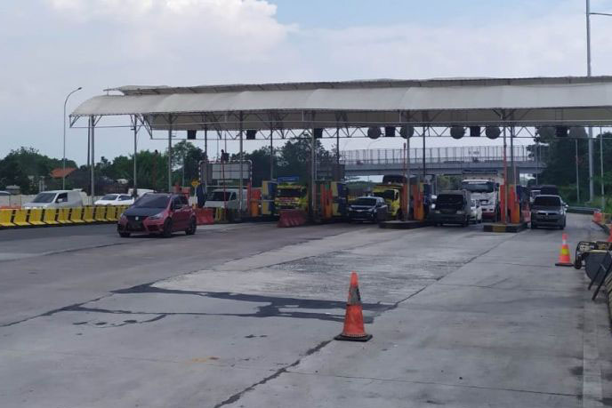 Polisi sebut arus mudik H-7 di Cileunyi hingga Nagreg masih landai