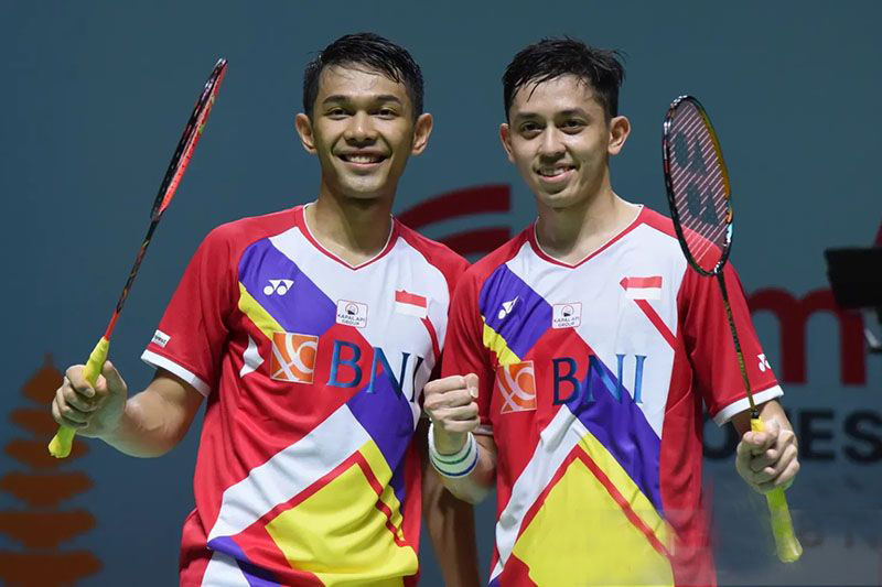 Fajar/Rian atasi Bagas/Fikri menuju partai puncak Korea Open 2022