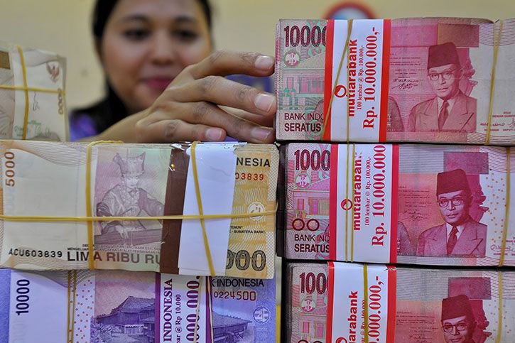 Rupiah Kamis pagi melemah 29 poin