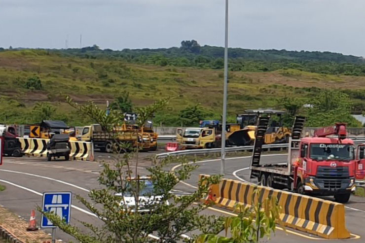 Pemprov Sumsel perbaiki jalan demi kenyamanan-keamanan mudik Lebaran