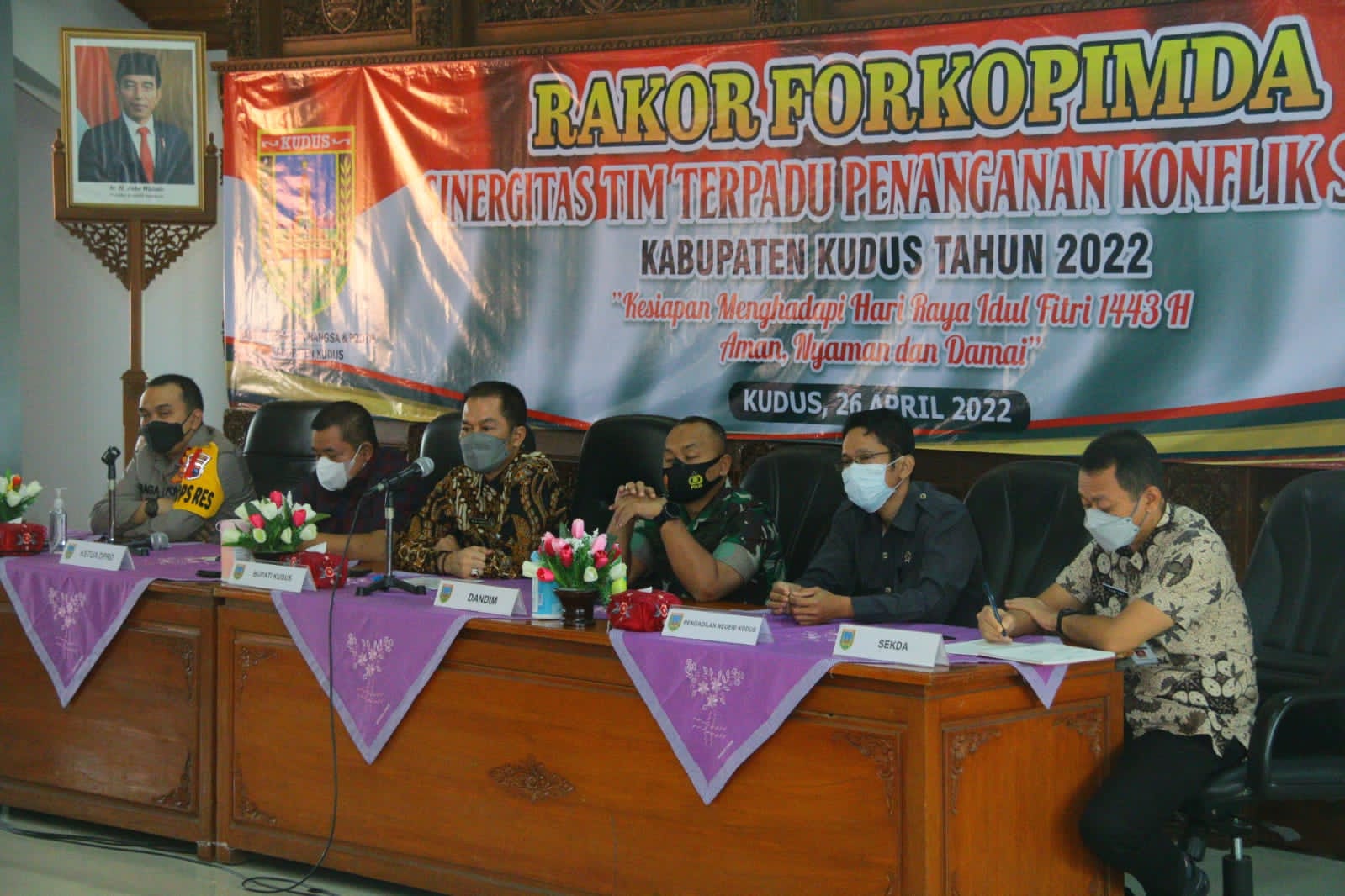 Hadapi gelombang pemudik, Pemkab Kudus tingkatkan kamtibmas