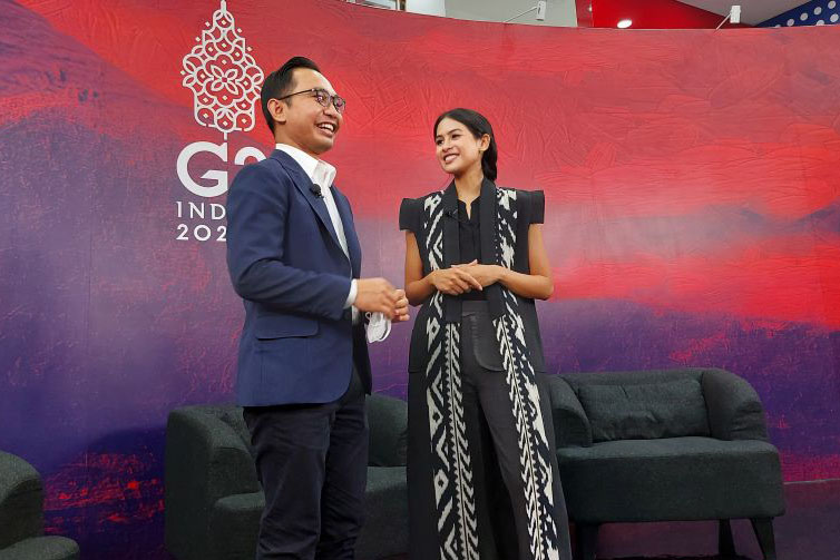 Maudy Ayunda berbagi cerita menjadi jubir Presidensi G20 Indonesia