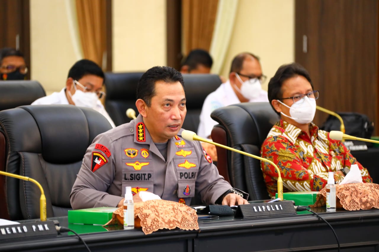 Kapolri siapkan strategi wujudkan mudik yang aman dan sehat bagi masyarakat Kapolri siapkan strategi wujudkan mudik yang aman dan sehat bagi masyarakat
