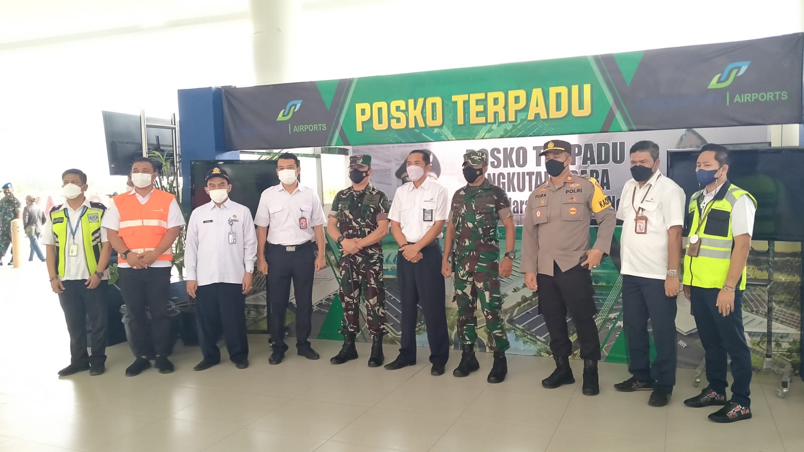 Siap sambut mudik, Bandara Syamsudin Noor gelar Posko Lebaran 2022