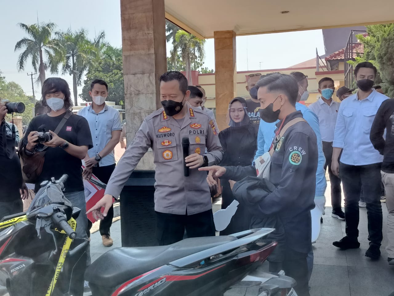 Kurang dari 24 jam, Polresta Bandung, Jawa Barat tangkap pelaku curanmor Kurang dari 24 jam, Polresta Bandung, Jawa Barat tangkap pelaku curanmor