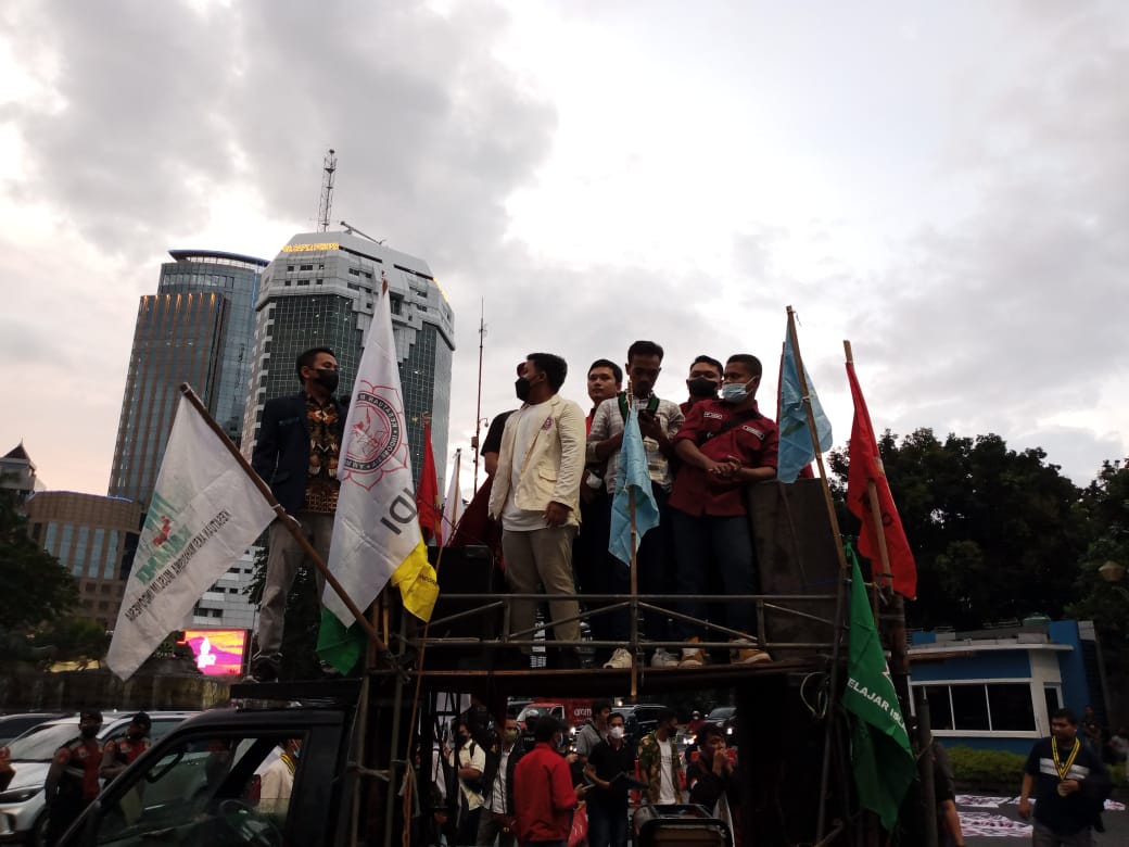 Gelar unjuk rasa, Cipayung Plus tolak kenaikan harga BBM, bahan pokok dan PPn Gelar unjuk rasa, Cipayung Plus tolak kenaikan harga BBM, bahan pokok dan PPn