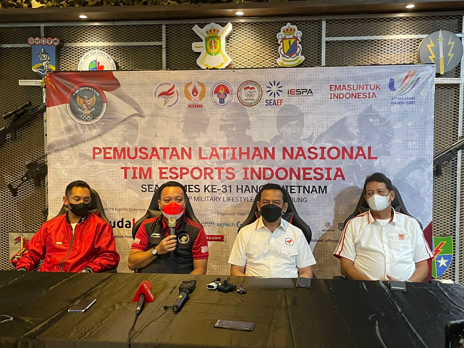Pembukaan Pelatnas Esports Tahap II: Finalisasi kontingen Indonesia untuk SEA Games 2021 Pembukaan Pelatnas Esports Tahap II: Finalisasi kontingen Indonesia untuk SEA Games 2021