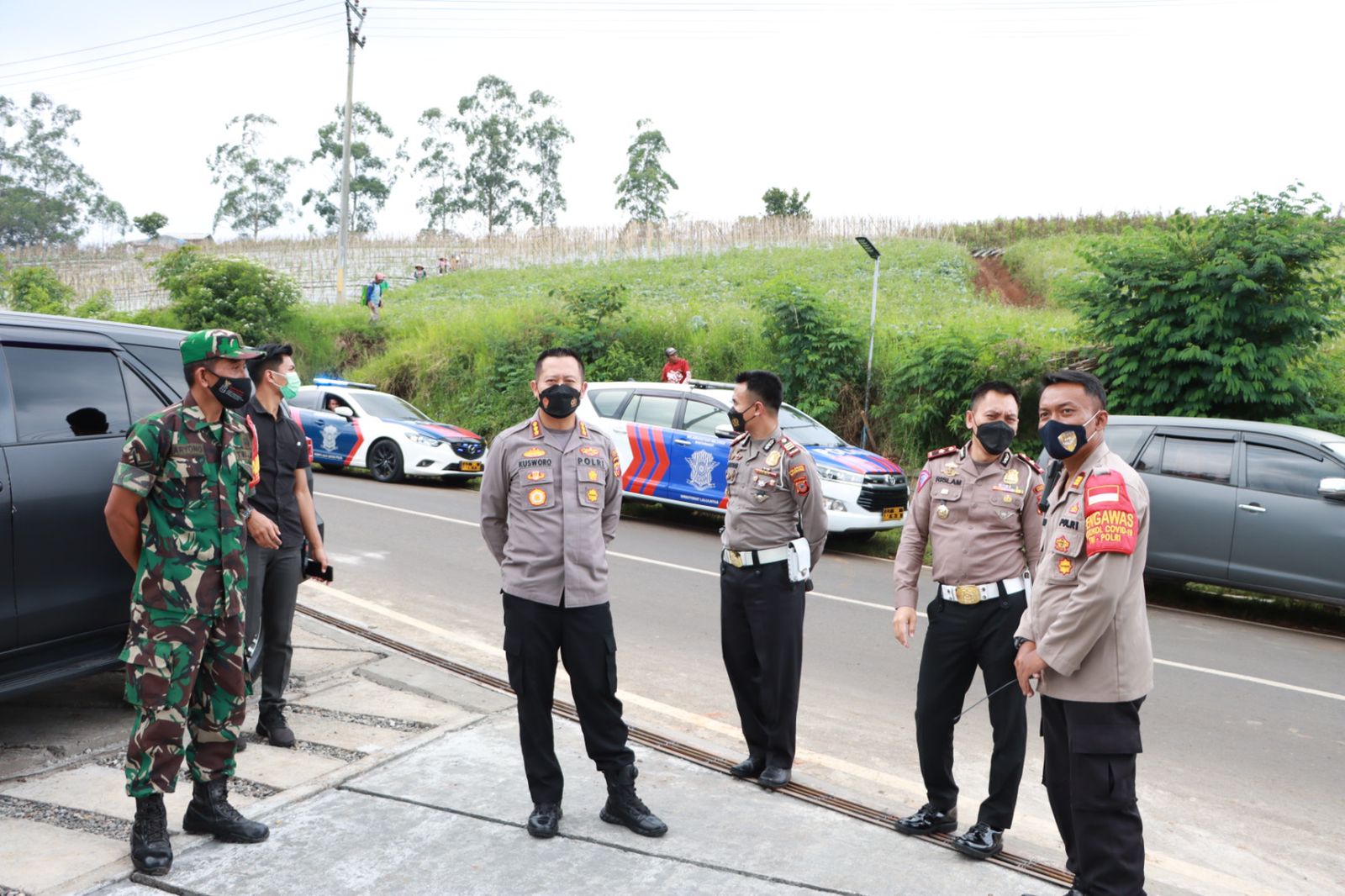 Kapolresta Bandung cek jalur mudik Lebaran 2022 Kapolresta Bandung cek jalur mudik Lebaran 2022