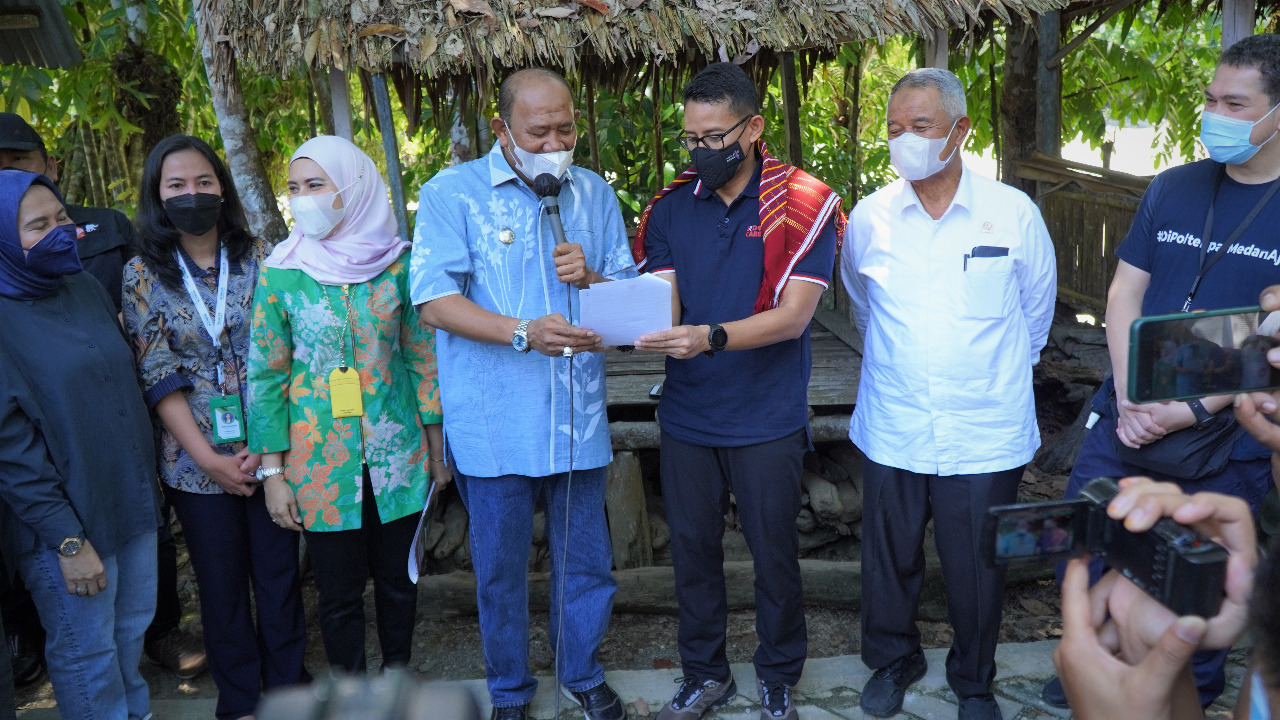 Dua hari di Langkat Sandiaga Uno kunjungi sejumlah objek wisata Dua hari di Langkat Sandiaga Uno kunjungi sejumlah objek wisata