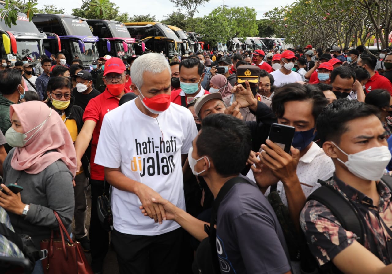 5.748 perantau Jateng mudik bareng gratis dari Jakarta