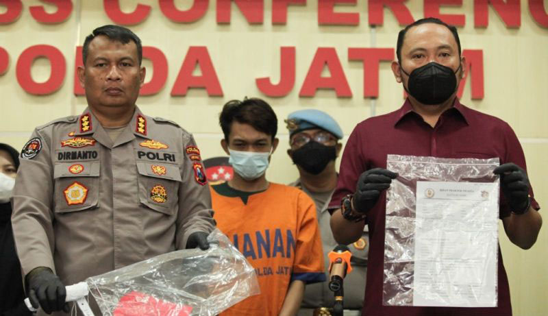 Polda Jatim ungkap kasus pembunuhan wanita hamil