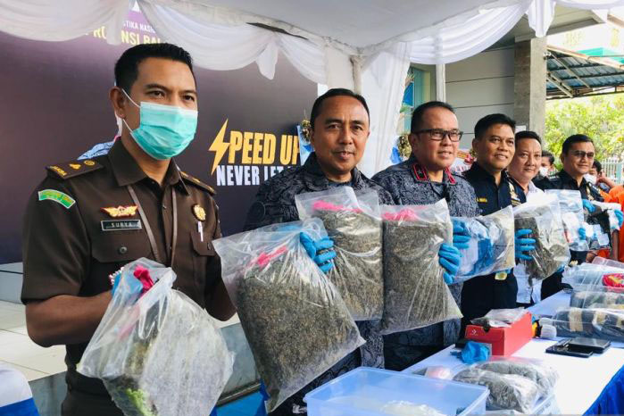 Kokain senilai Rp1 miliar kiriman dari Inggris disita BNN Bali