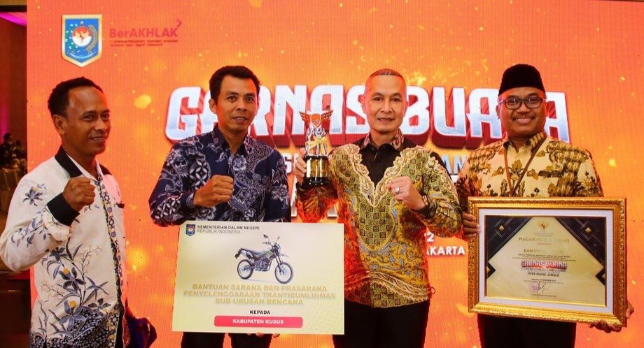 Sigap tangani korban bencana, Kabupaten Kudus raih Garnas Buana Sigap tangani korban bencana, Kabupaten Kudus raih Garnas Buana