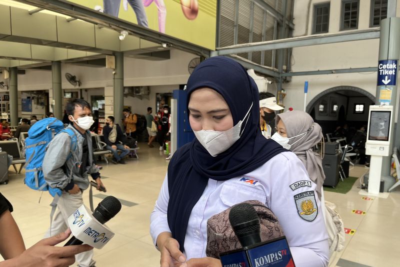 KAI Jakarta sebut pemesanan tiket pada Sabtu menurun jadi 36.100 KAI Jakarta sebut pemesanan tiket pada Sabtu menurun jadi 36.100
