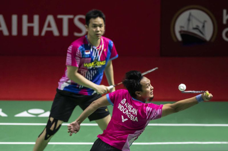 Hendra/Ahsan amankan tiket final pertama bagi Indonesia di WTF 2022