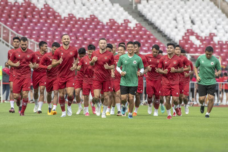 Shin Tae-yong waspadai atmosfer positif timnas Kamboja