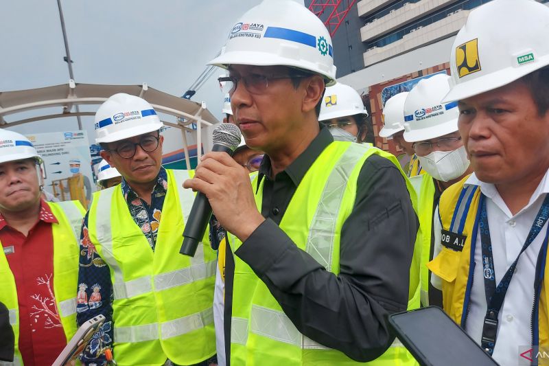 Heru sebut proyek sodetan Ciliwung rampung April 2023 Heru sebut proyek sodetan Ciliwung rampung April 2023