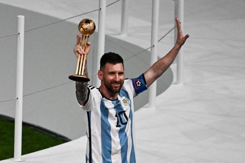 Messi berseru Kami juara dunia Messi berseru Kami juara dunia