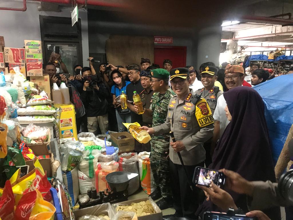 Kendalikan inflasi, Forkopimda Denpasar cek harga pangan di Pasar Badung Kendalikan inflasi, Forkopimda Denpasar cek harga pangan di Pasar Badung
