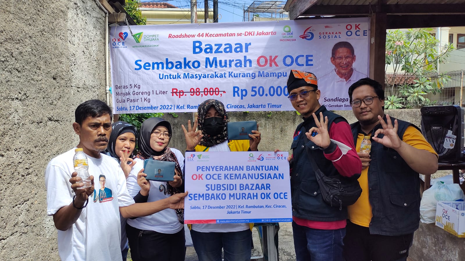 Bantu warga, bazaar sembako murah OK OCE digelar di 44 kecamatan di DKI Bantu warga, bazaar sembako murah OK OCE digelar di 44 kecamatan di DKI