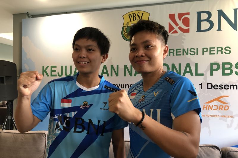 Apri/Fadia bertemu Pearly/Thinaah pada laga pembuka World Tour Finals