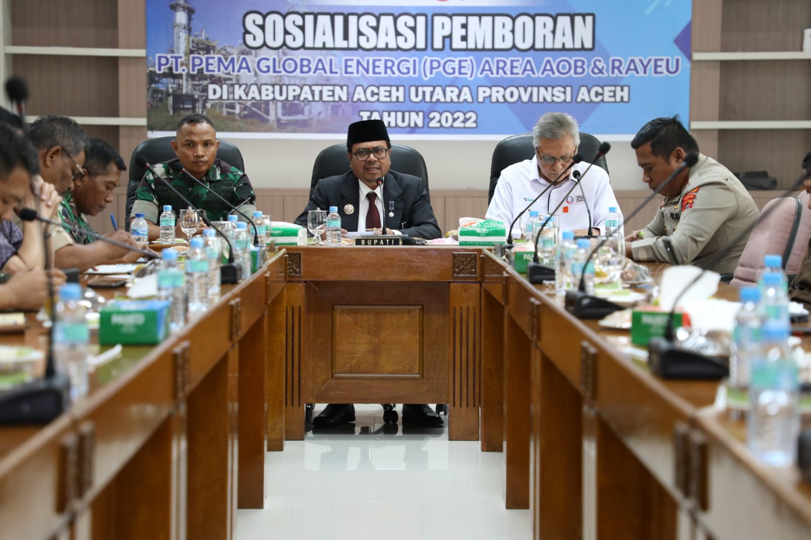 Pj Bupati apresiasi PT PGE cari cadangan migas baru di Aceh Utara Pj Bupati apresiasi PT PGE cari cadangan migas baru di Aceh Utara