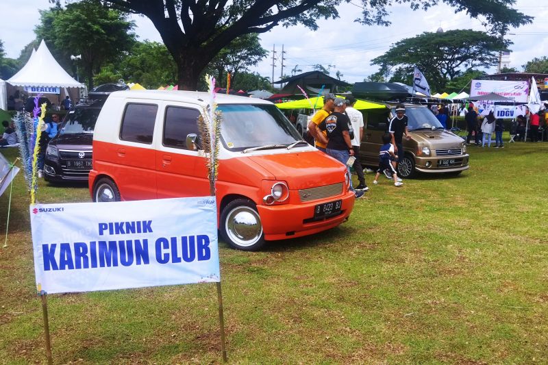Belasan komunitas Suzuki piknik bareng di Jambore Club 2022