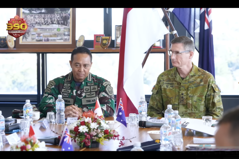 Panglima TNI harap kerja sama dengan Australia terus berkembang Panglima TNI harap kerja sama dengan Australia terus berkembang