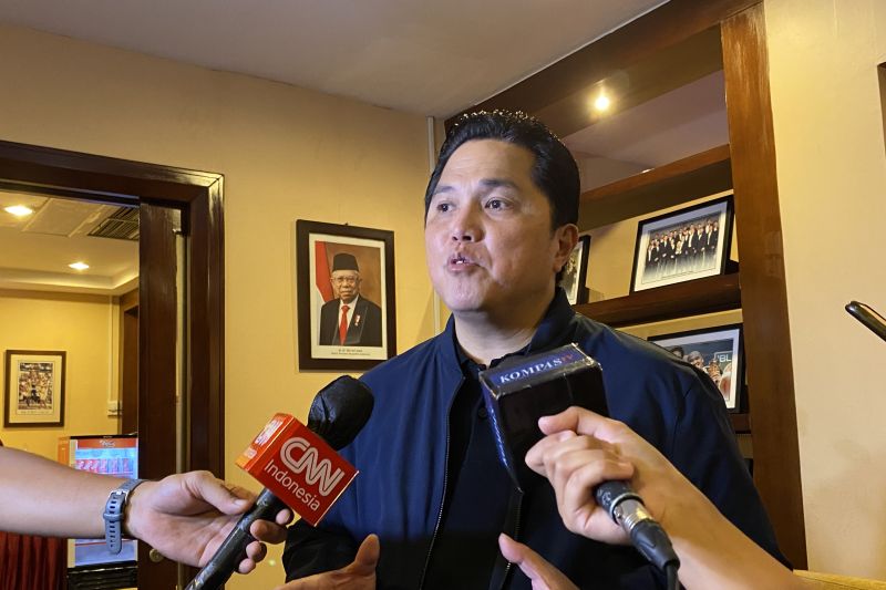 Erick Thohir pertimbangkan usulan maju bursa calon ketua umum PSSI Erick Thohir pertimbangkan usulan maju bursa calon ketua umum PSSI