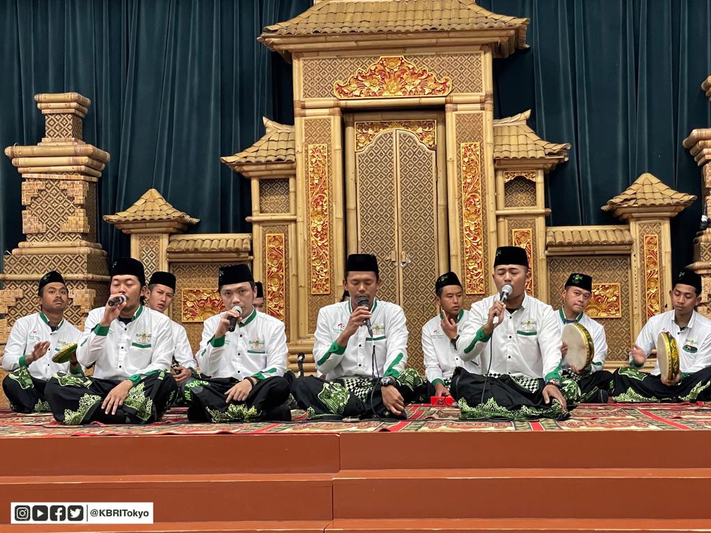 Salawat dan hadrah lima bahasa menggema di Bumi Sakura