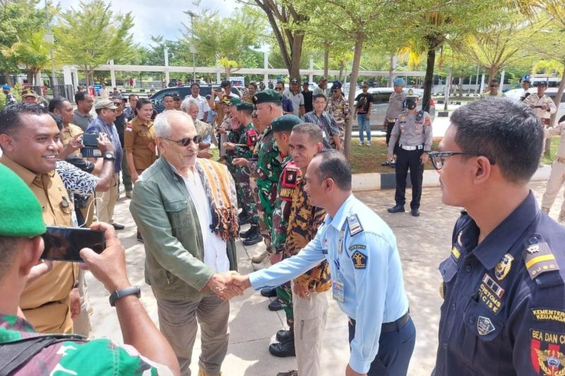 Imigrasi Atambua layani Presiden Timor Leste lintasi PLBN Motaain Imigrasi Atambua layani Presiden Timor Leste lintasi PLBN Motaain