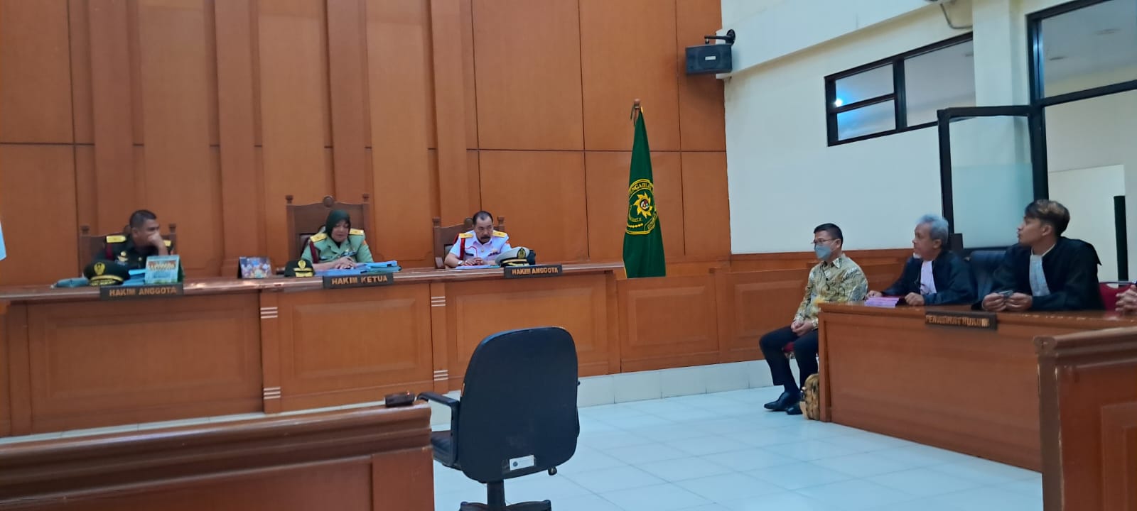 Perkara TWP-AD, Brigjen (purn) Yus Adi Kamrullah minta hakim koneksitas ringankan hukuman 
