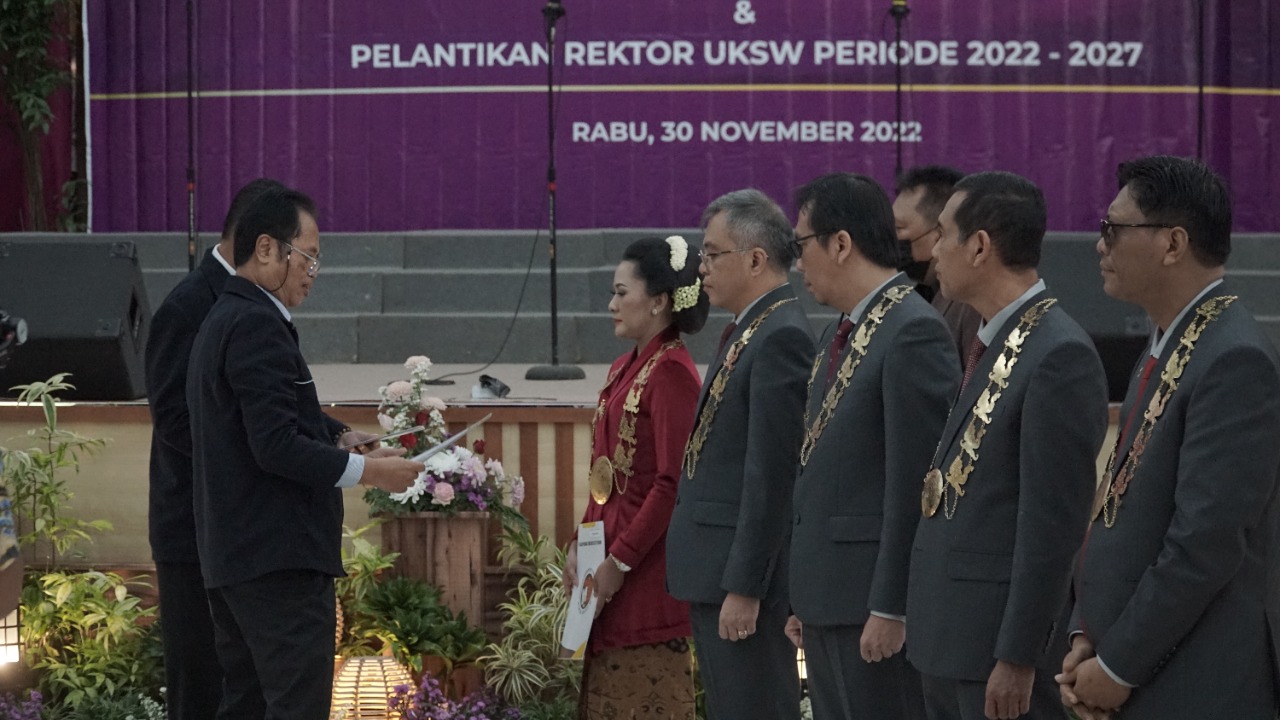 Dies Natalis ke-66, Rektor perempuan pertama UKSW dilantik Dies Natalis ke-66, Rektor perempuan pertama UKSW dilantik