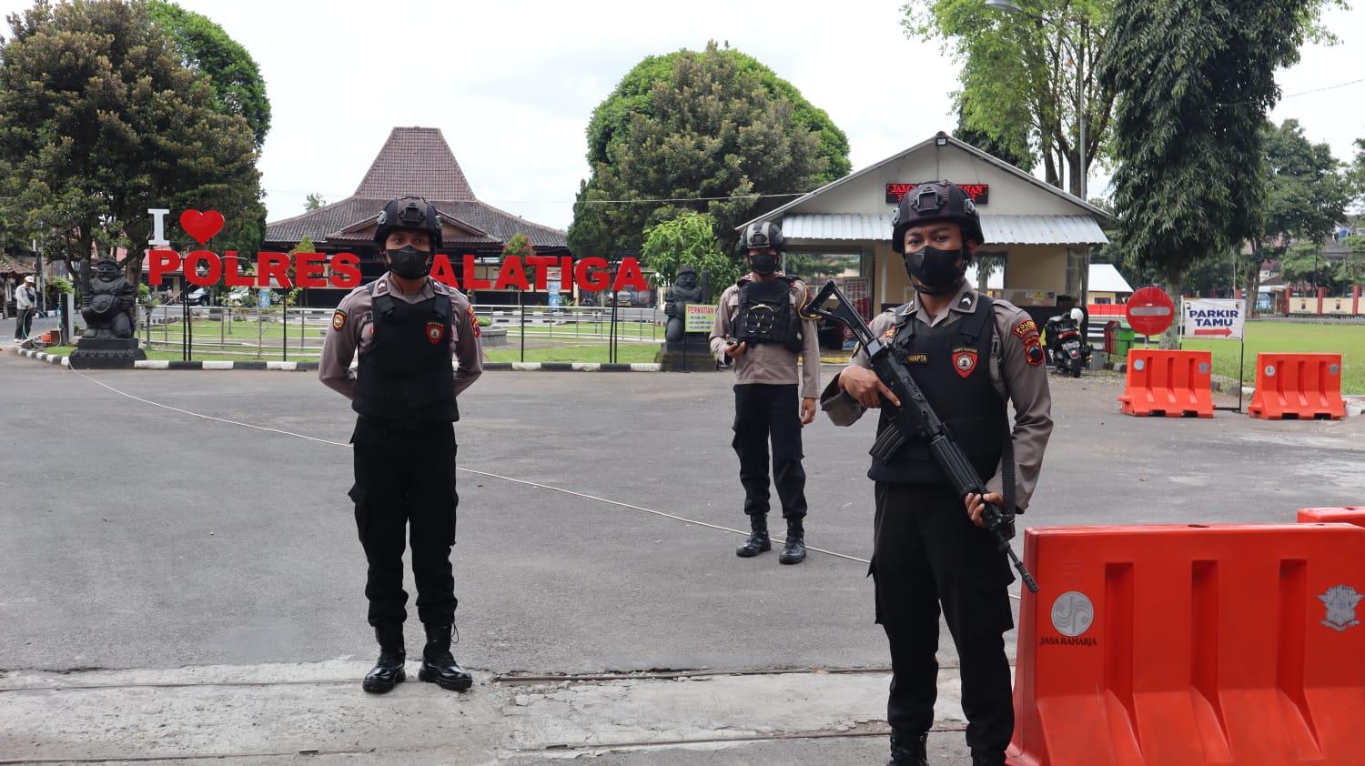 Kapolres Salatiga minta perketat pengamanan mako Kapolres Salatiga minta perketat pengamanan mako
