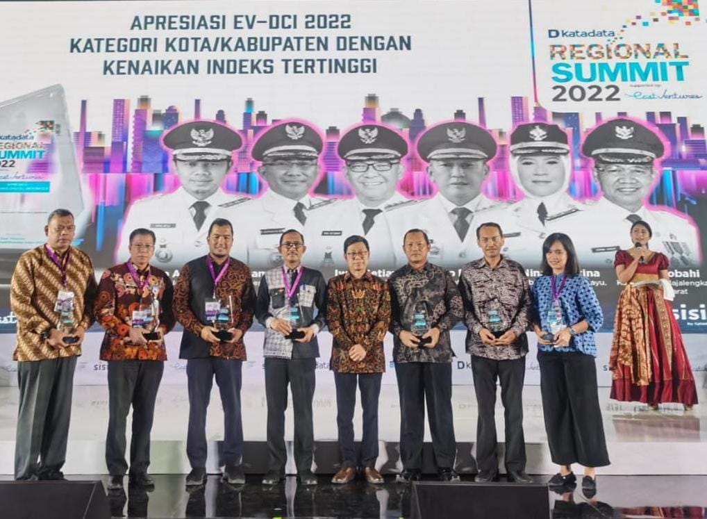 Pemkab Majalengka raih penghargaan EV - DCI