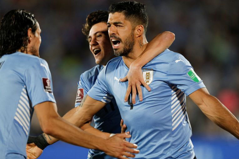 Uruguay lumat Venezuela dengan skor 4-1