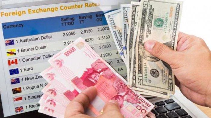 Rupiah melemah seiring eskalasi geopolitik Rusia-Ukraina