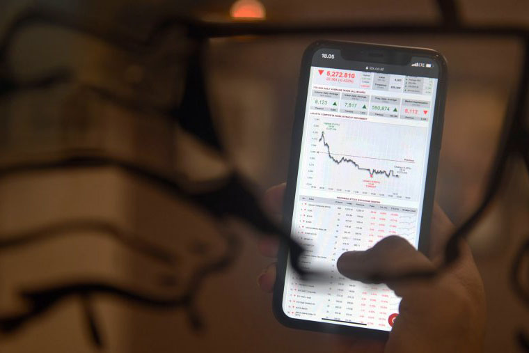 IHSG Kamis dibuka melemah 14,02 poin
